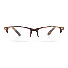 Occhiali da lettura a mezza montatura per uomo