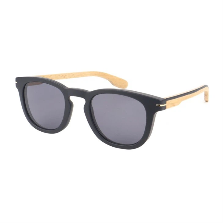 Unisex Plastic Wooden Combo Wayfarer Sunglasses 490612